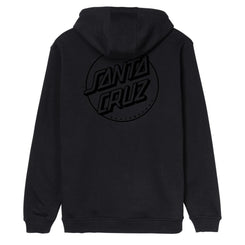 Santa Cruz Hood Tonal Opus Dot Stripe Hood - Black
