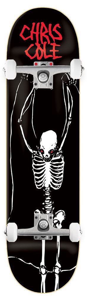 Zero Skateboard Living Dead Cole x Venom Custom Complete Skateboard - 8.25"