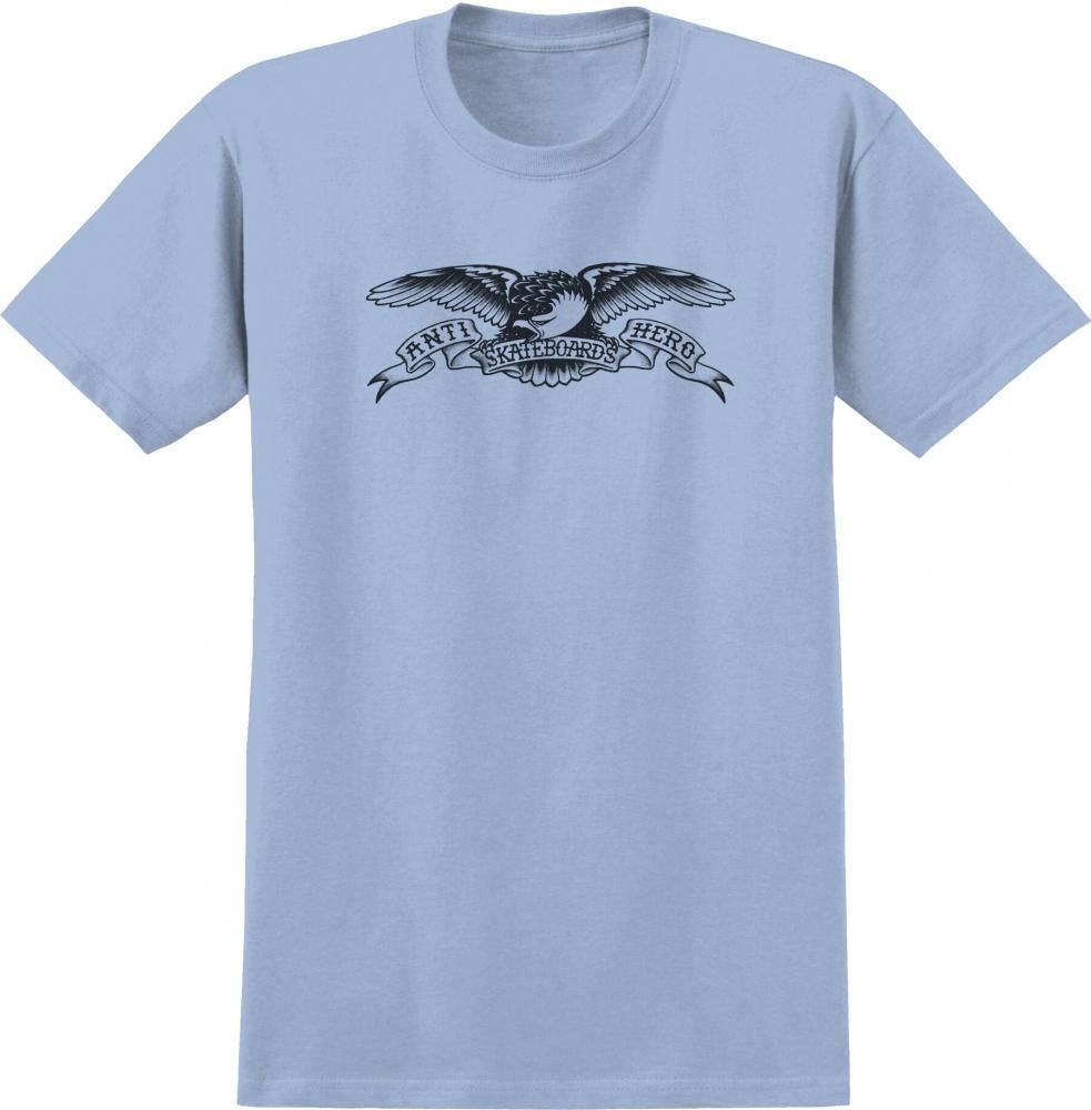Anti Hero T-Shirt Basic Eagle - Powder Blue / Black