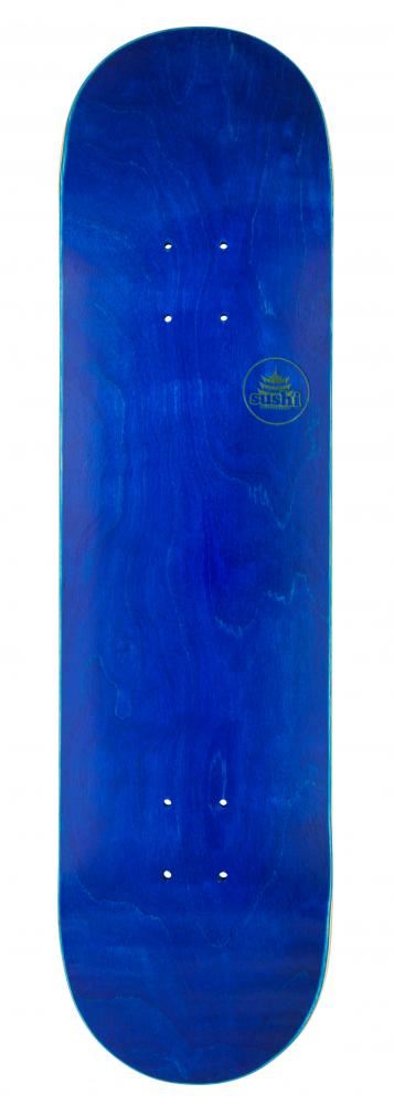 Planche de Skateboard Sushi s Pagoda Stamp Bleu - 8.125"
