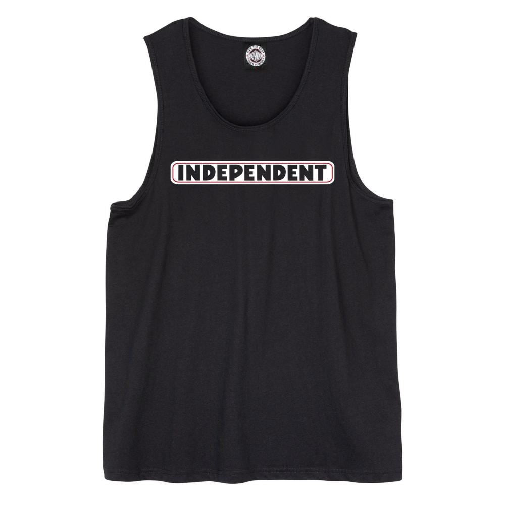 Independent Vest Bar Logo Vest - Black - Skatewarehouse.co.uk