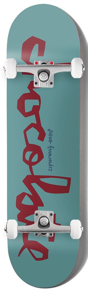 Chocolate OG Chunk W41 Jesus Fernandez x Venom Custom Complete Skateboard - 8.25"
