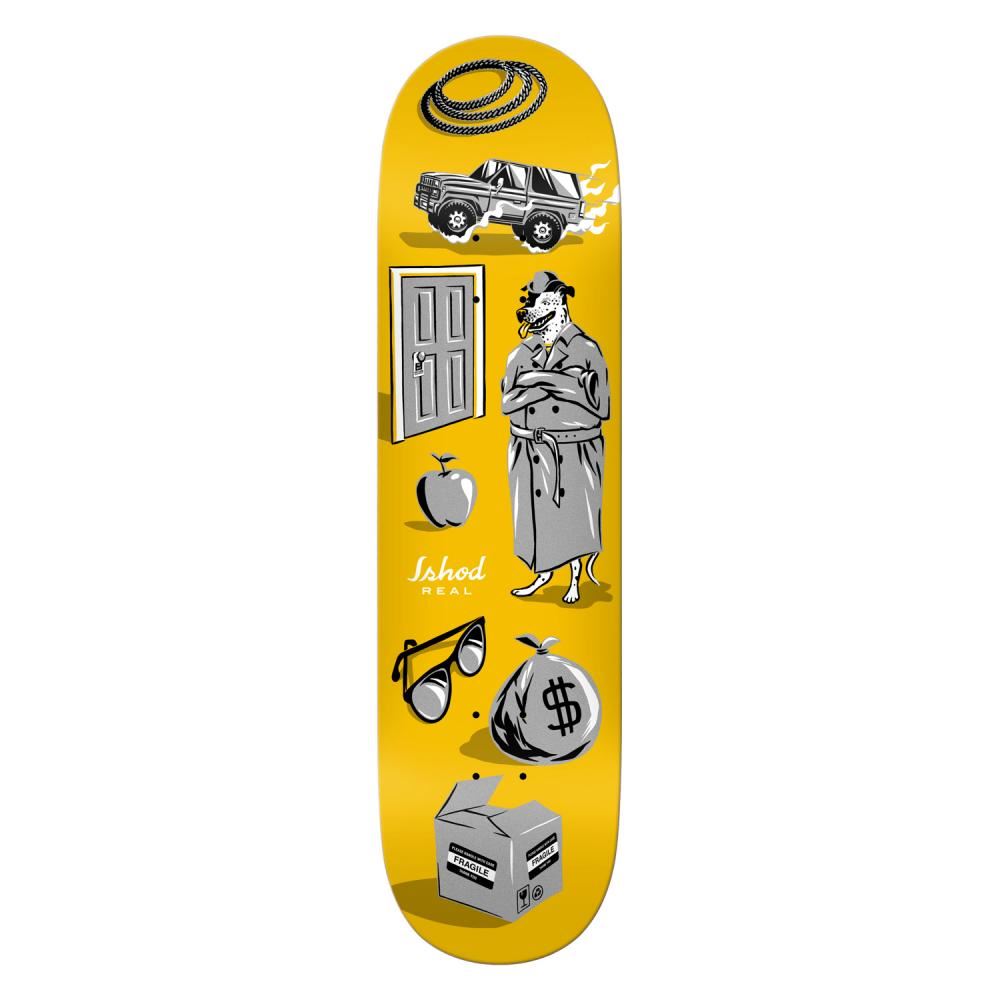 Real s Ishod Revealing Skateboard Deck - 8.06" - Skatewarehouse.co.uk