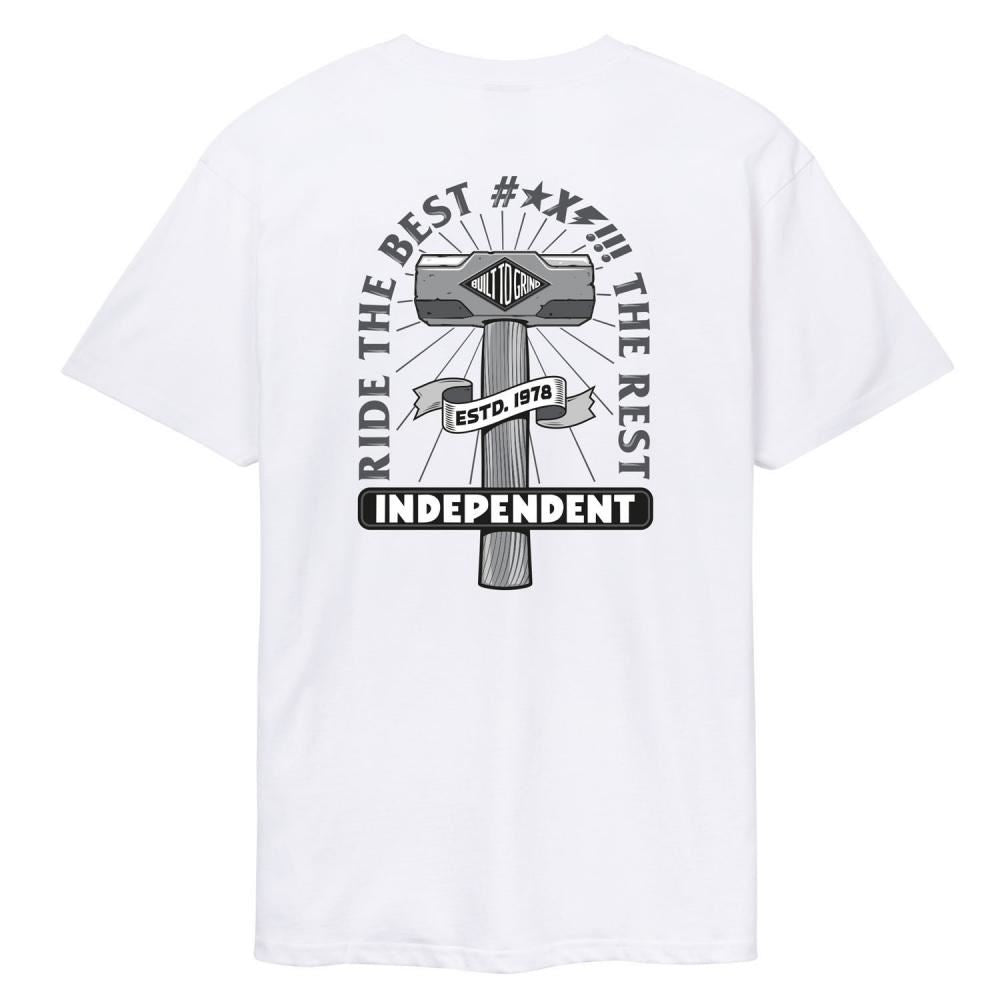 Independent T-Shirt RTB Sledge - White