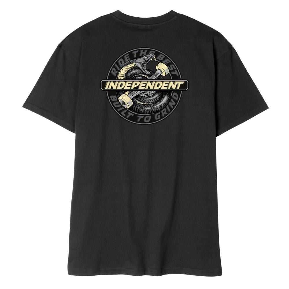 Independent T-Shirt Speed Snake T-Shirt - Black - Skatewarehouse.co.uk