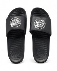 Santa Cruz Mens Sandals Opus Dot Slides - Black