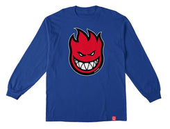 Spitfire L/S T-Shirt Bighead Fill - Royal / Red / White / Black