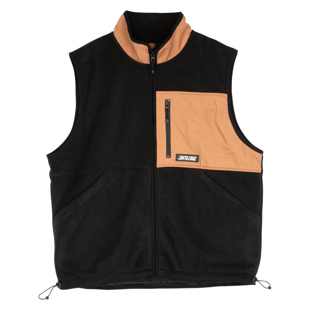 Santa Cruz Jacket Darwin Vest - Black