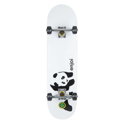 Enjoi EnjWhitey Panda White Complete Skateboard - 7.75"