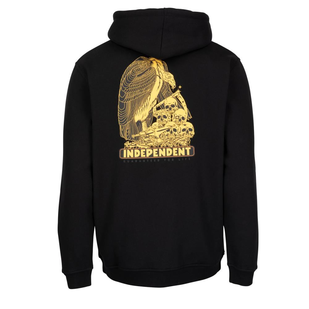 Independent Zip Hood GFL Boneyard Zip Hood - Black - Skatewarehouse.co.uk