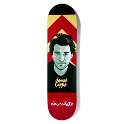 Chocolate Hecox Portrait James Capps Skateboard Deck - 8.0"