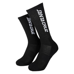 Santa Cruz Sock Strip Black - 8-11