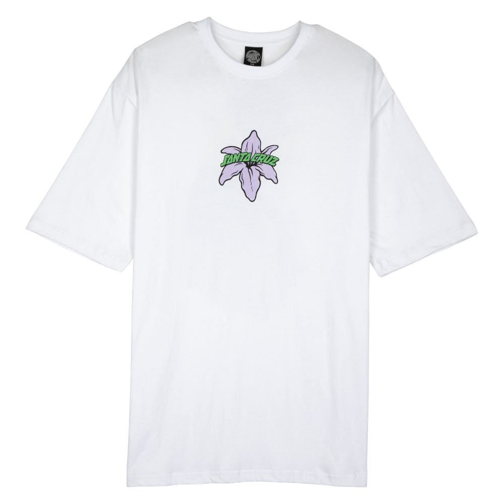 Santa Cruz Womens T-Shirt Wooten Bionic Oversized - White