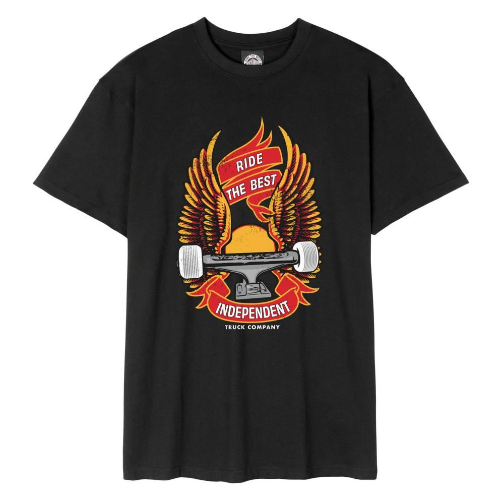Independent T-Shirt Ride Free - Black