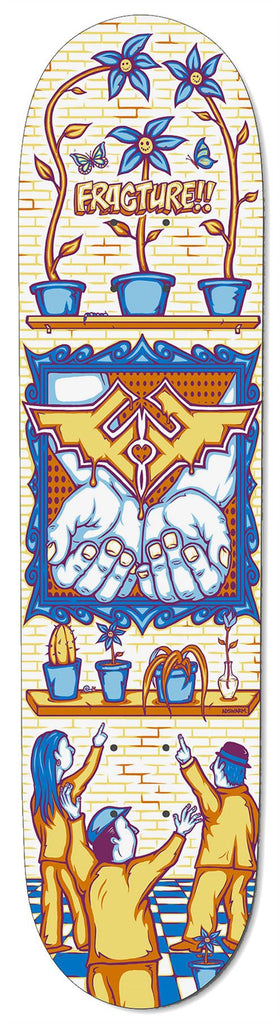 Fracture x Adswarm Skateboard Deck - 7.75" - Skatewarehouse.co.uk