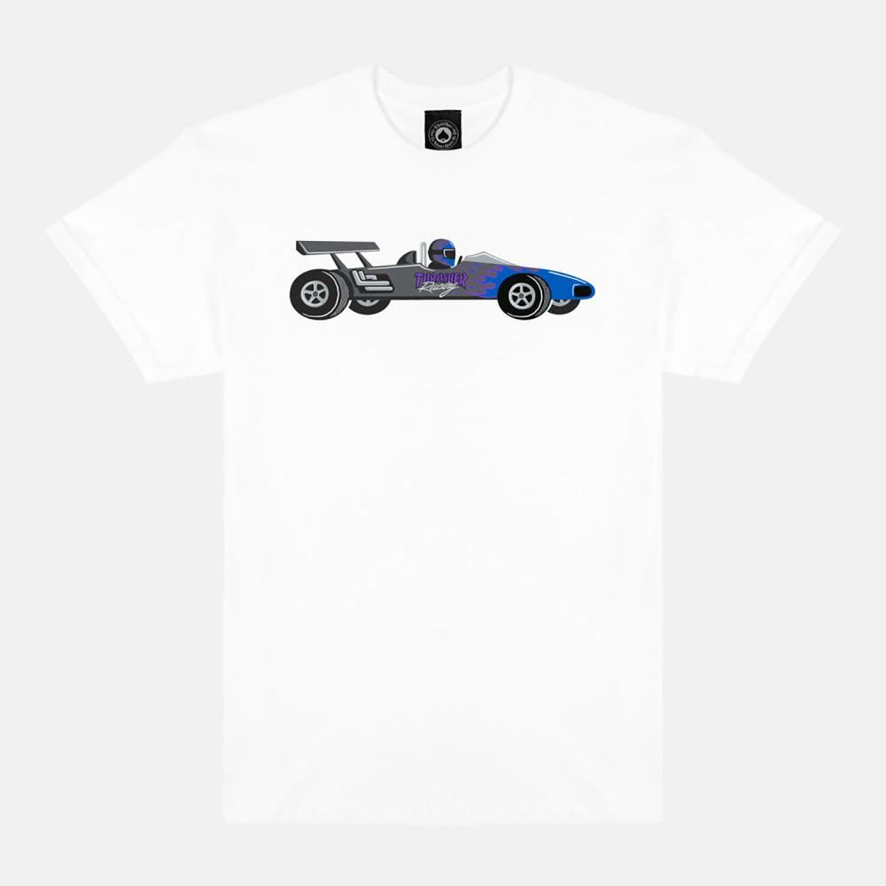 Thrasher T-Shirt Racecar - White