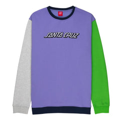 Santa Cruz Crew Classic Strip Multi Crew - Multi
