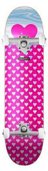 Heart Supply HS Pink Sweathearts Foil Pink x Venom Custom Complete Skateboard - 7.75"