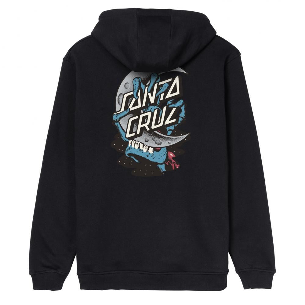 Santa Cruz Hood Crescent Bone Hand Hood - Black