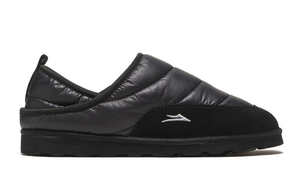 Lakai Owen Slippers Nylon Shoes - Black / Black