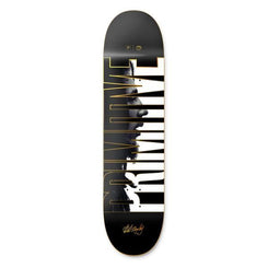 Primitive Tribute Skateboard Deck Black/White 8.25