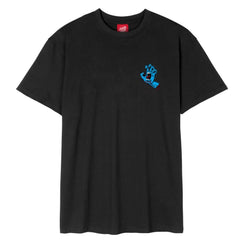 Santa Cruz T-Shirt Screaming Hand Chest - Black