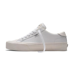 Straye Footwear Stanley - White / Cream Leather - Skatewarehouse.co.uk