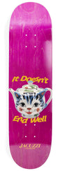 Jacuzzi Unlimited Tea Pot EX7 Deck Pink Skateboard Deck - 8.5"