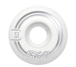 Enuff Refresher II Skateboard Wheels - White - 50mm - OUTLET - Skatewarehouse.co.uk