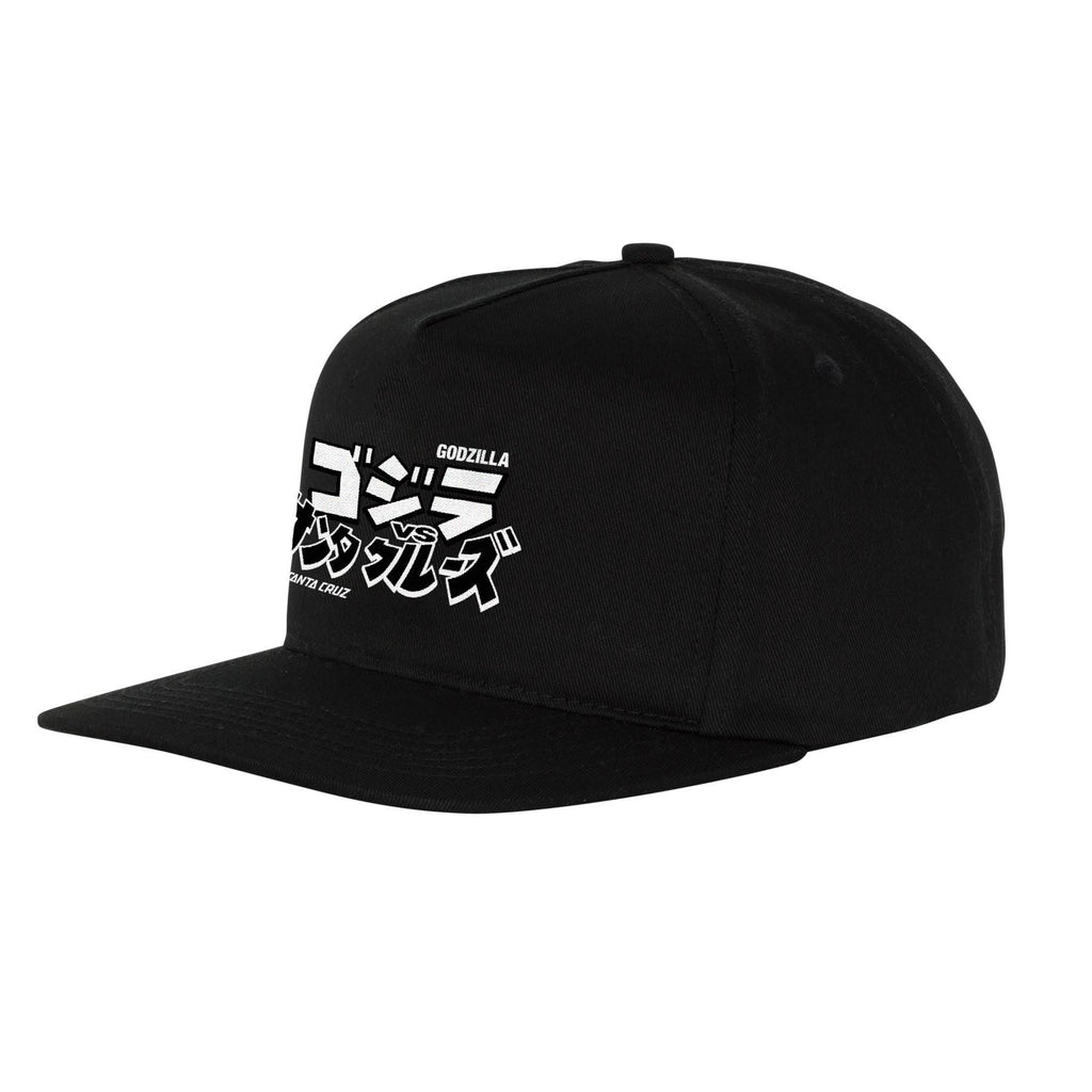 Santa Cruz Snapback Godzilla vs Santa Cruz Black - O/S