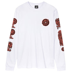 Santa Cruz Longsleeve T-Shirt Rob Evolution - White