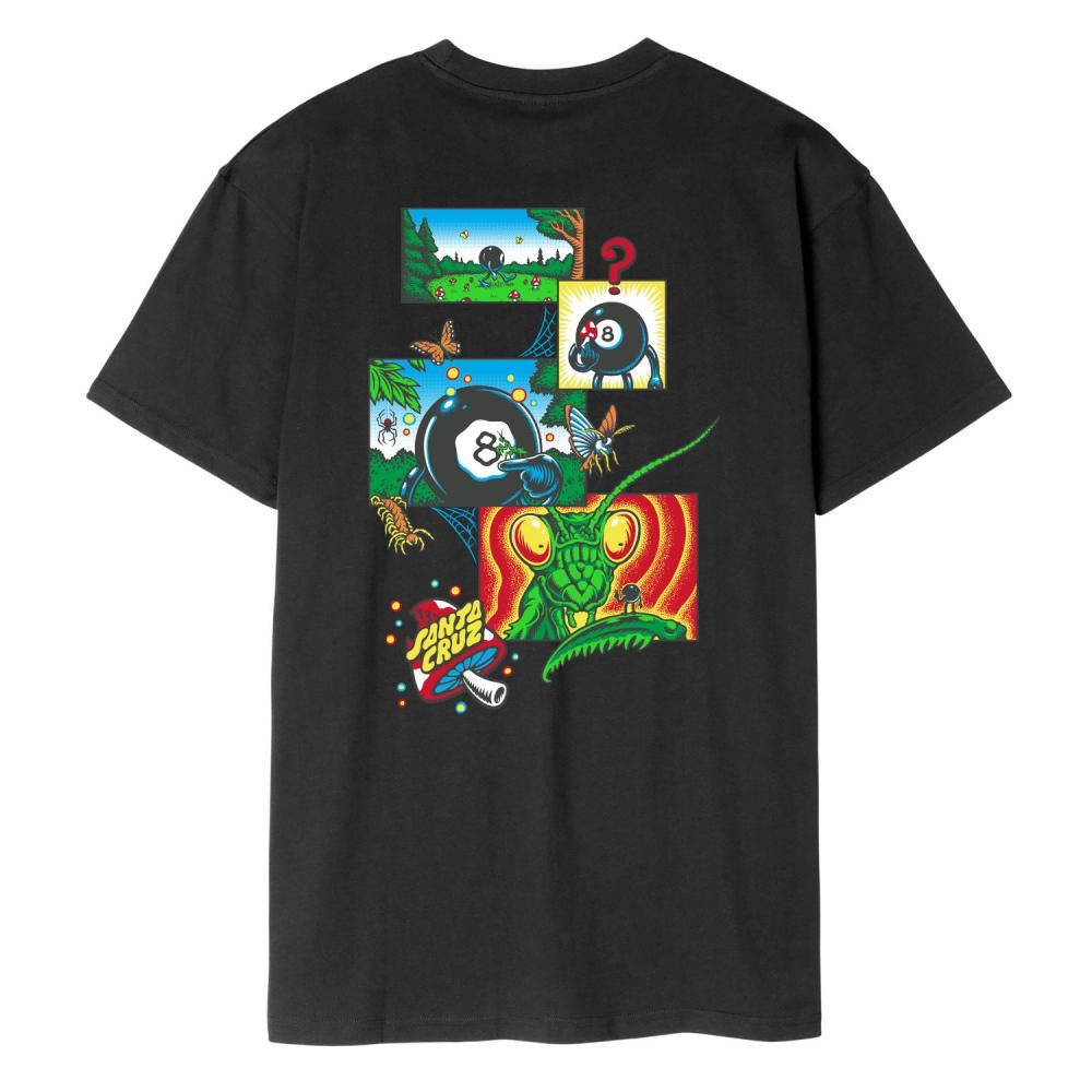 Santa Cruz T-Shirt Winkowski 8Ballr Comic - Black