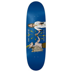 Toy Machine x Thrasher 'Bury The Hatchet' (Egg Shape) Skateboard Deck - 8.88"