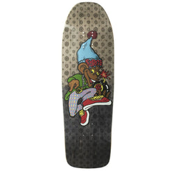 New Deal Sargent Monkey Bomber Metallic HT Skateboard Deck Black 9.625"