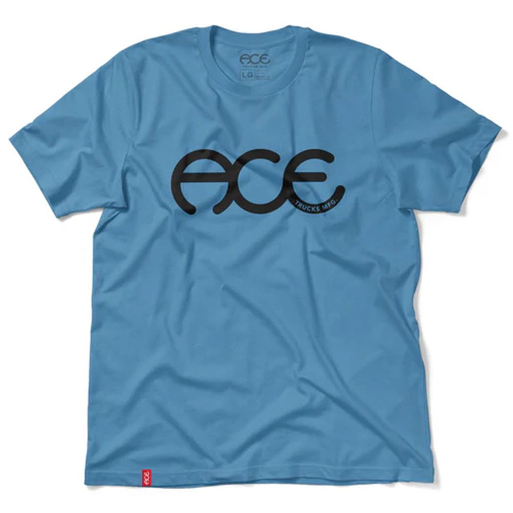 Ace Skateboard Trucks Rings Tee Tradewind Blue
