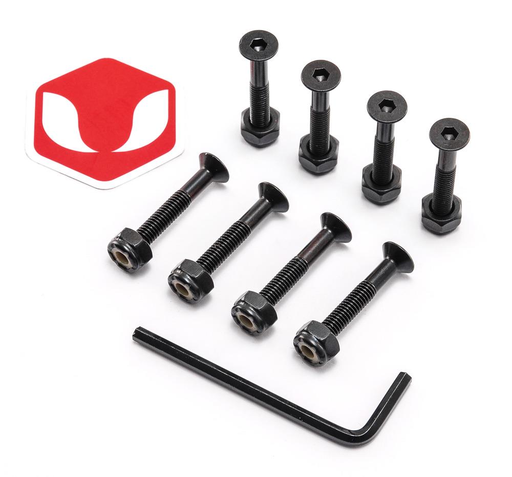 Venom Hardware - 1.25" - Allen - Black