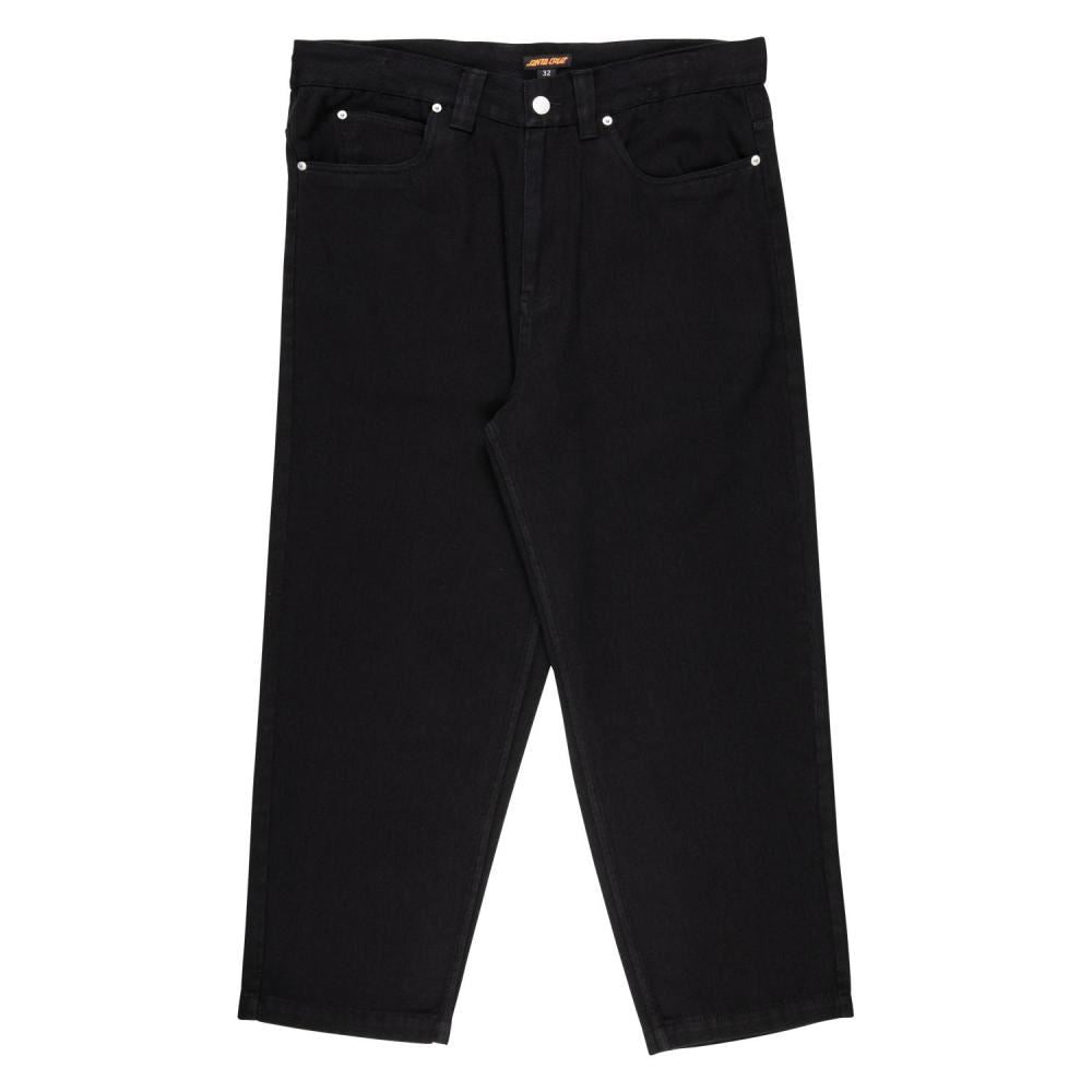 Santa Cruz Youth Pants Youth Optical Check Sweatpants - Black