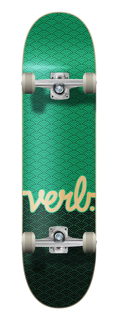 Verb Waves Complete Skateboard Jade/Black 8"