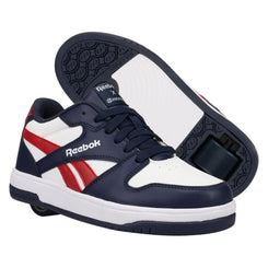 Heelys x Reebok BB 4500 Low - White / Navy / Flash Red