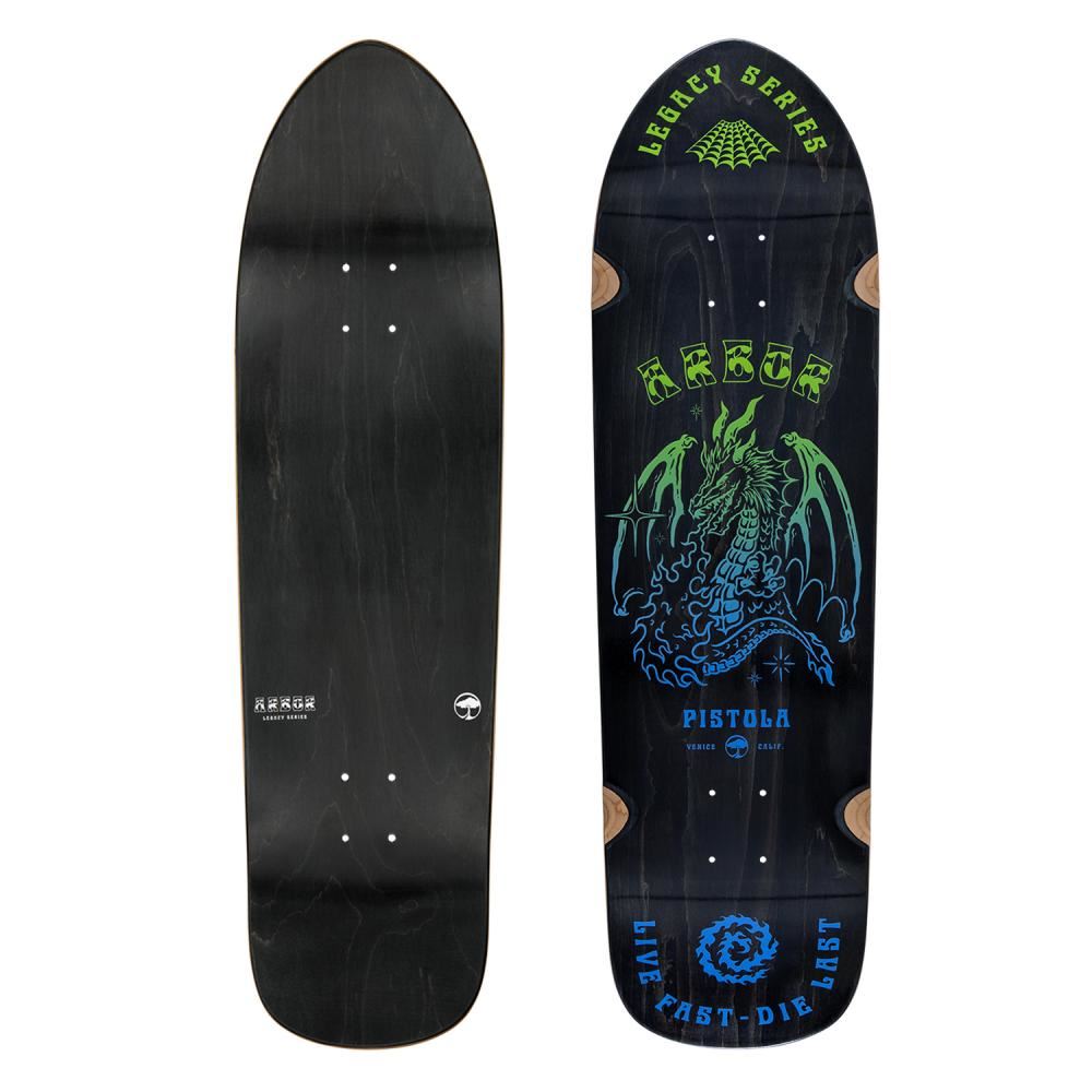 Arbor Legacy Pistola Spellbound Skateboard Deck - 9.25"