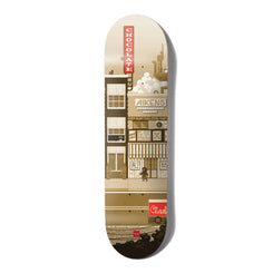 Chocolate Skateboard Pixel City Carl Aikens Skateboard Deck - 8.0"