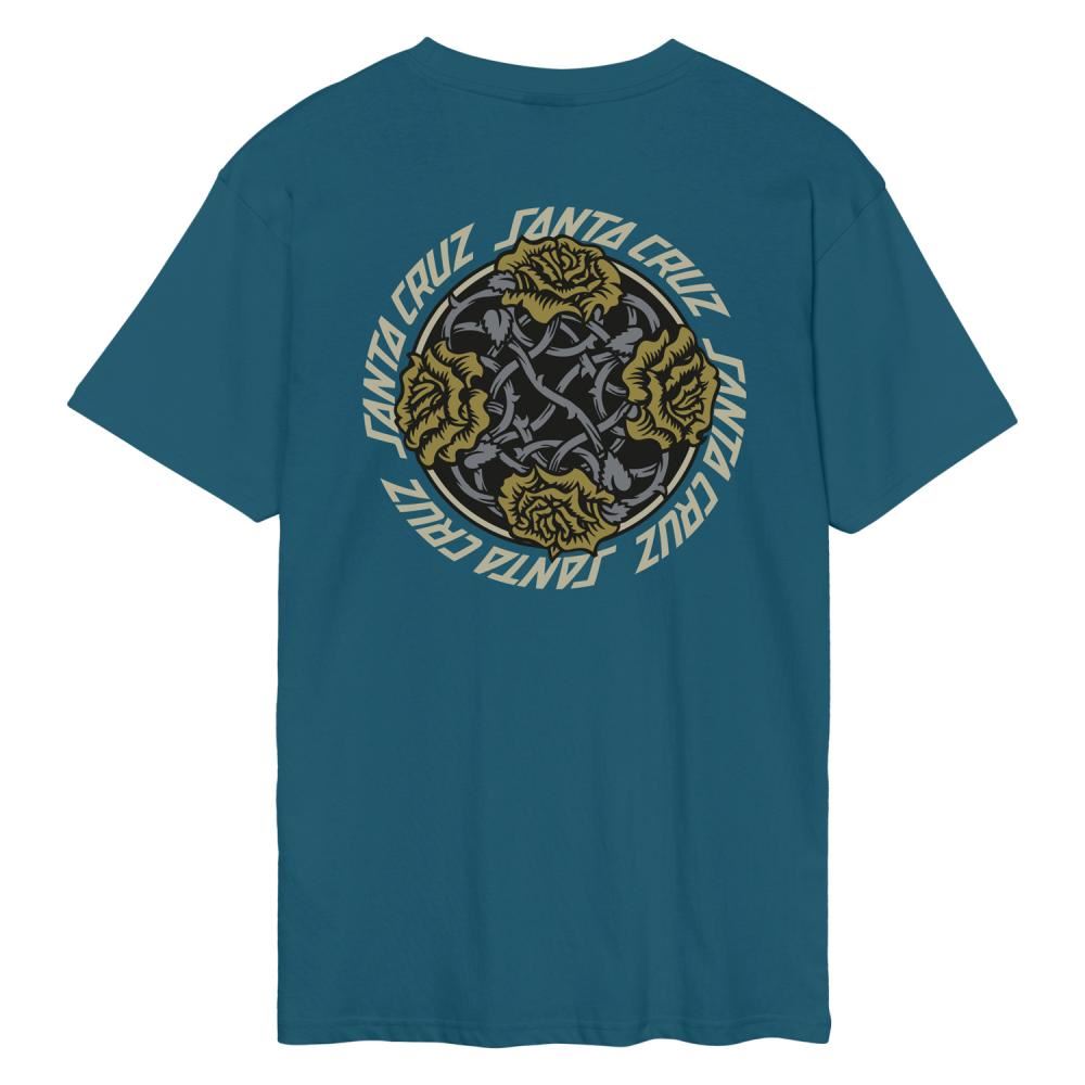 Santa Cruz T-Shirt Dressen Roses Solo - Dark Teal