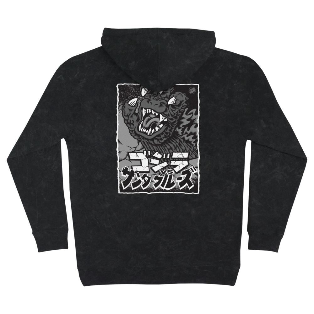 Santa Cruz Hoodie Godzilla Hand - Mineral Black