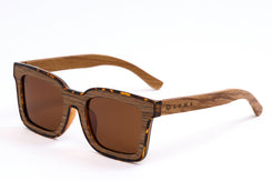 Luma Polzeath Recycled Sunglasses - Wood