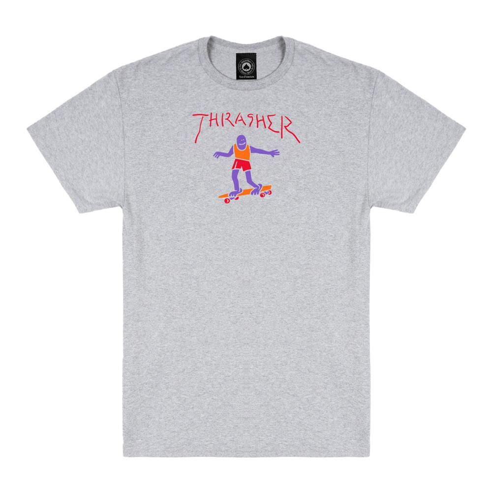 Thrasher T-Shirt Gonz Fill - Ash Grey