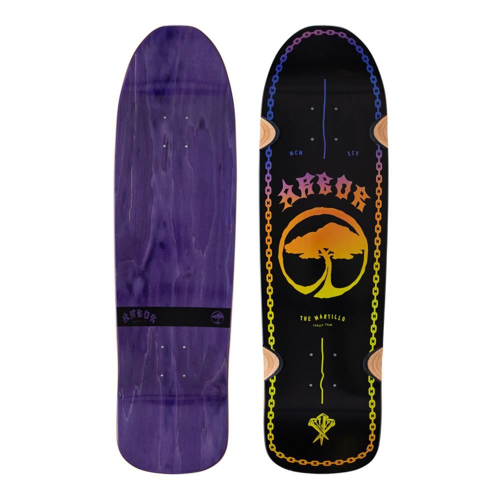 Arbor Team Legacy Martillo Linked Skateboard Deck - 9.0"