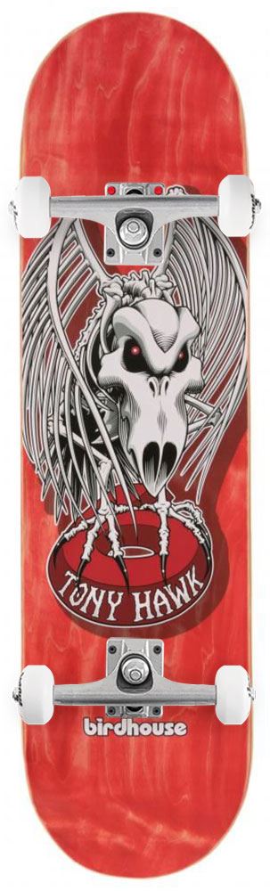 Birdhouse Pro Hawk Falcon 4 Custom Complete Skateboard - 8.25" - Skatewarehouse.co.uk