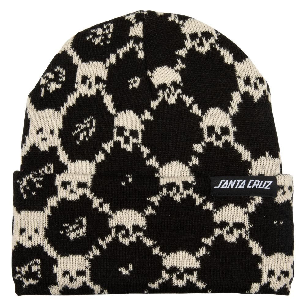 Santa Cruz Beanie Meyer Freestyle Chalk / Black - O/S