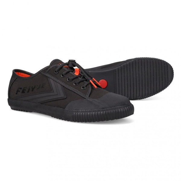 Feiyue Footwear Fe Lo 1920 EXO Martial Arts Gym Lifing Shoes Black Orange Volcanic Glass Skatewarehouse