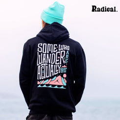 Radical. Another Adventure Unisex Hoodie - Black